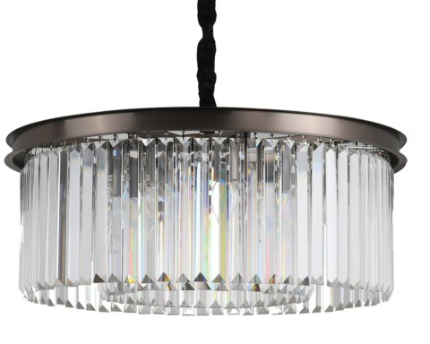 Lampa wisząca SPARKLE ROUND antracyt 60 cm Lampa wisząca SPARKLE ROUND antracyt 60 cm
