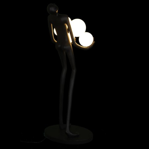 Lampa podłogowa WOMAN czarna 180 cm Lampa podłogowa WOMAN czarna 180 cm