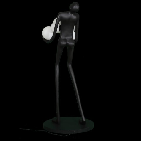 Lampa podłogowa WOMAN czarna 180 cm Lampa podłogowa WOMAN czarna 180 cm