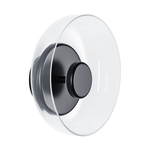 Lampa ścienna DISCO LED czarna 23 cm Lampa ścienna DISCO LED czarna 23 cm