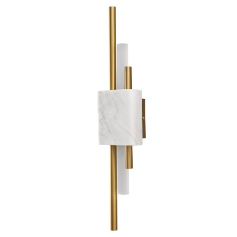 Lampa ścienna ELLIE LED marmurowa biało złota 50 cm Lampa ścienna ELLIE LED marmurowa biało złota 50 cm