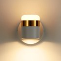 Lampa ścienna POCCO LED biała 16 cm