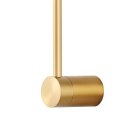 Lampa ścienna SPARO LED złota 60 cm