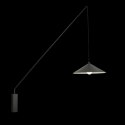 Lampa ścienna SWING czarna 140 cm