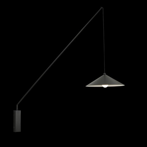 Lampa ścienna SWING czarna 140 cm Lampa ścienna SWING czarna 140 cm