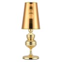 Lampa stołowa QUEEN złota 25 cm