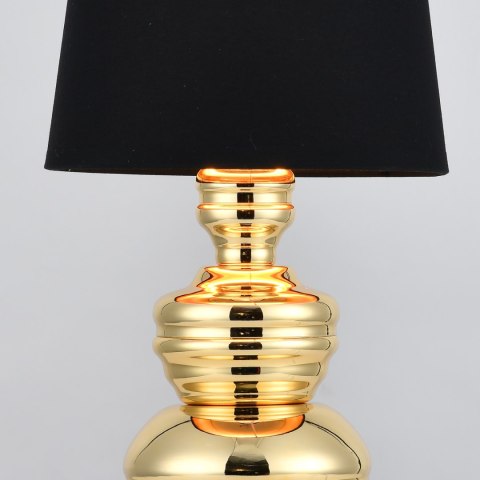 Lampa stołowa QUEEN złoto czarna 18 cm Lampa stołowa QUEEN złoto czarna 18 cm