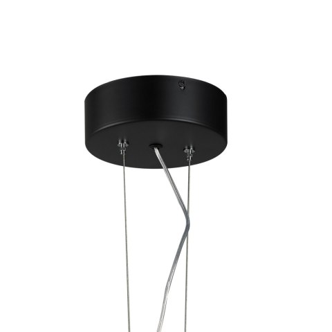 Lampa wisząca ACIRCULO led czarna 74 cm Lampa wisząca ACIRCULO led czarna 74 cm