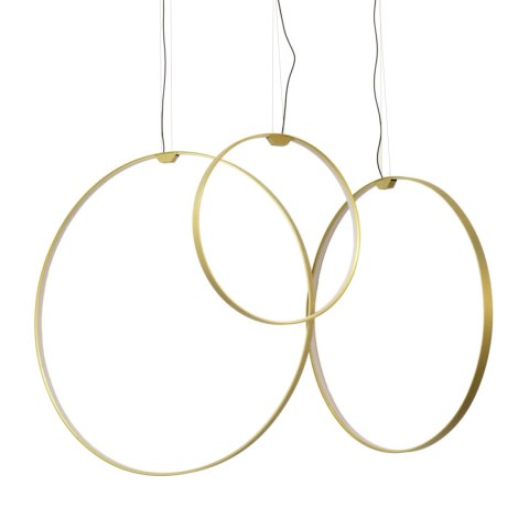 Lampa wisząca ACIRCULO led złota 74 cm Lampa wisząca ACIRCULO led złota 74 cm