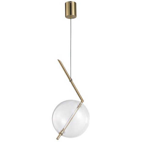 Lampa wisząca AMORE - 1 LED złota 24 cm Lampa wisząca AMORE - 1 LED złota 24 cm