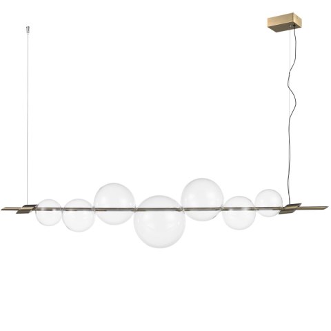 Lampa wisząca AMORE LED złota 153 cm Lampa wisząca AMORE LED złota 153 cm