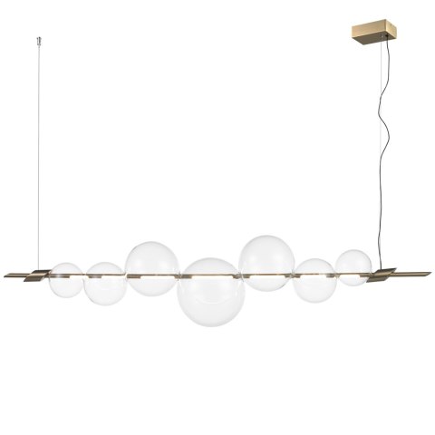 Lampa wisząca AMORE LED złota 153 cm Lampa wisząca AMORE LED złota 153 cm