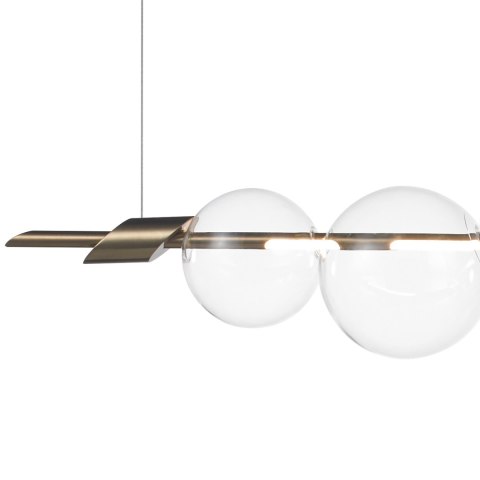 Lampa wisząca AMORE LED złota 153 cm Lampa wisząca AMORE LED złota 153 cm