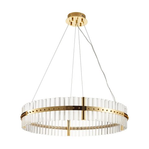 Lampa wisząca AURA LED złota 85 cm Lampa wisząca AURA LED złota 85 cm