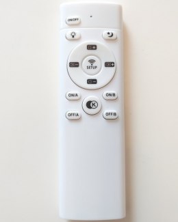 Lampa wisząca CIRCLE 40+60 LED tytanowa 1 podsufitce