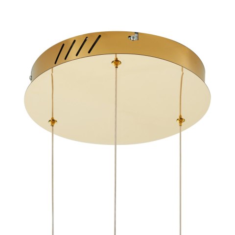 Lampa wisząca CIRCLE 60+60+60 LED złoty połysk na 1 podsufitce Lampa wisząca CIRCLE 60+60+60 LED złoty połysk na 1 podsufitce