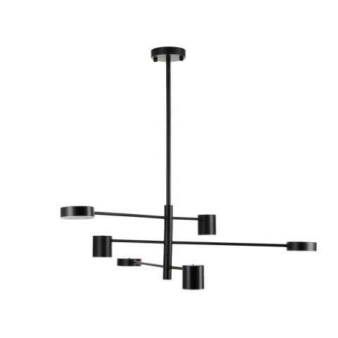Lampa wisząca CLEX - 6P LED czarna 100 cm Lampa wisząca CLEX - 6P LED czarna 100 cm