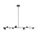 Lampa wisząca CONE LED czarna 130 cm