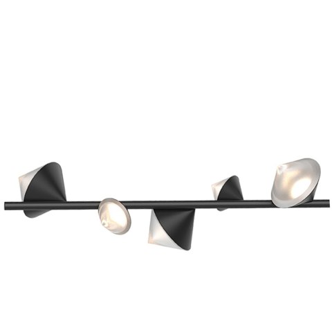 Lampa wisząca CONE LED czarna 130 cm Lampa wisząca CONE LED czarna 130 cm