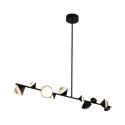 Lampa wisząca CONE LED czarna 130 cm