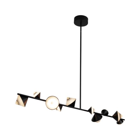 Lampa wisząca CONE LED czarna 130 cm Lampa wisząca CONE LED czarna 130 cm