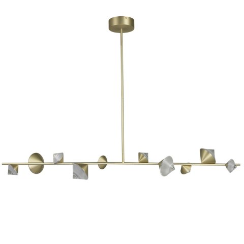 Lampa wisząca CONE LED złota 130 cm Lampa wisząca CONE LED złota 130 cm