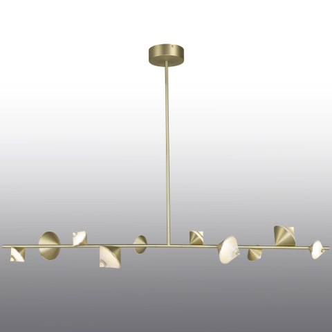 Lampa wisząca CONE LED złota 130 cm Lampa wisząca CONE LED złota 130 cm