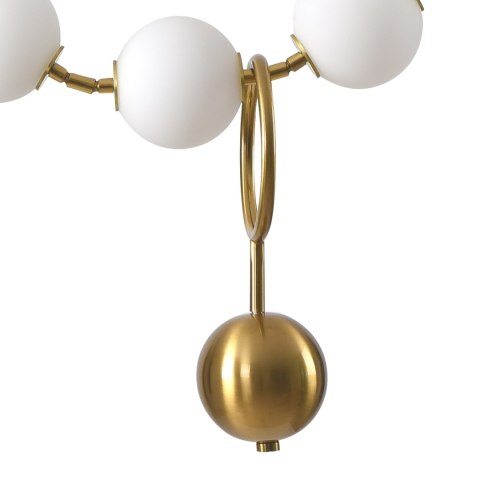 Lampa wisząca CORALLI L biało-mosiężna Lampa wisząca CORALLI L biało-mosiężna