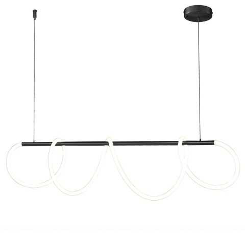 Lampa wisząca FANTASIA LED czarna 120 cm Lampa wisząca FANTASIA LED czarna 120 cm