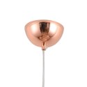 Lampa wisząca GLAM M miedziana 28 cm