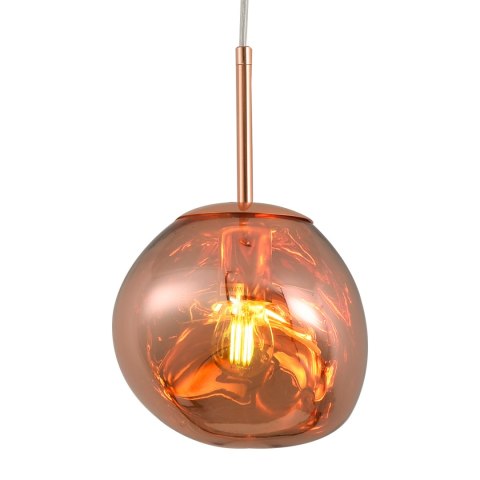 Lampa wisząca GLAM S miedziana 18 cm Lampa wisząca GLAM S miedziana 18 cm