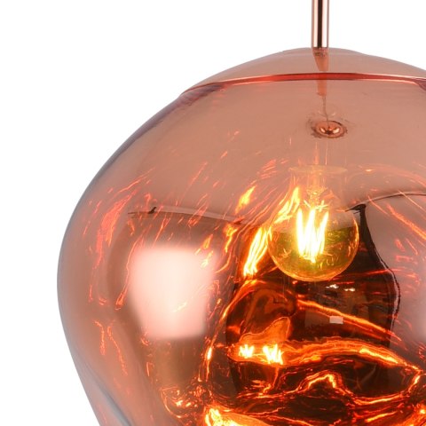 Lampa wisząca GLAM S miedziana 18 cm Lampa wisząca GLAM S miedziana 18 cm