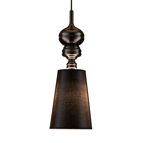 Lampa wisząca QUEEN-1 czarna 18 cm Lampa wisząca QUEEN-1 czarna 18 cm