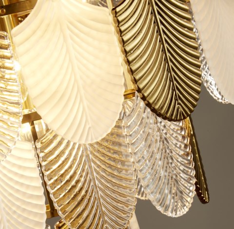 Lampa wisząca SECRET biało złota 80 cm Lampa wisząca SECRET biało złota 80 cm