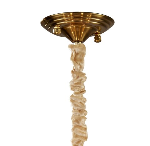 Lampa wisząca SECRET biało złota 80 cm Lampa wisząca SECRET biało złota 80 cm