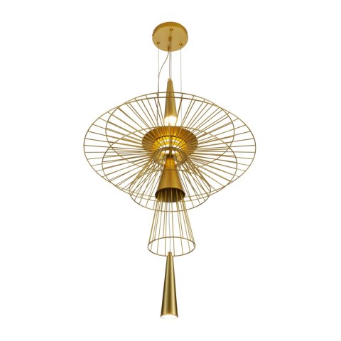 Lampa wisząca SUSSO L złota 60 cm Lampa wisząca SUSSO L złota 60 cm