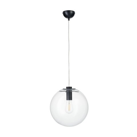 Lampa wisząca TONDA czarna 30 cm Lampa wisząca TONDA czarna 30 cm
