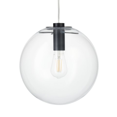 Lampa wisząca TONDA czarna 30 cm Lampa wisząca TONDA czarna 30 cm