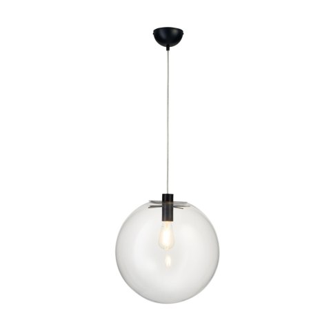 Lampa wisząca TONDA czarna 40 cm Lampa wisząca TONDA czarna 40 cm