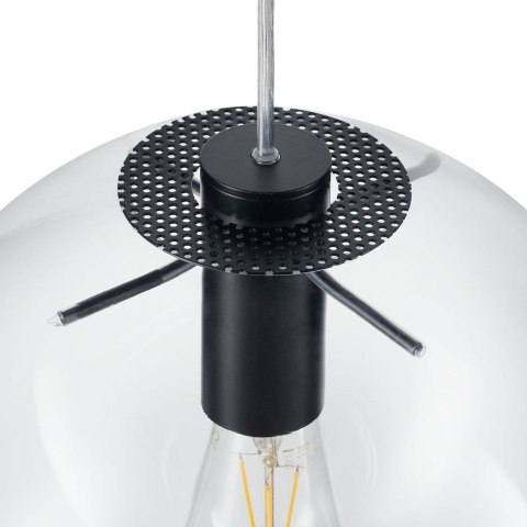 Lampa wisząca TONDA czarna 40 cm Lampa wisząca TONDA czarna 40 cm