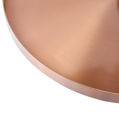 Stolik kawowy COLUMN marmurowy czarno miedziany 55 cm Stolik kawowy COLUMN marmurowy czarno miedziany 55 cm