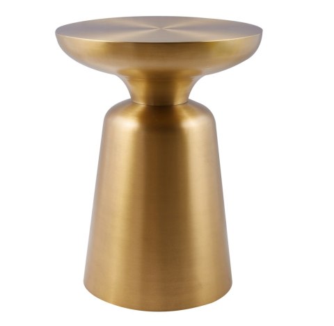 Stolik kawowy TOTEM złoty mosiądz 60 cm Stolik kawowy TOTEM złoty mosiądz 60 cm