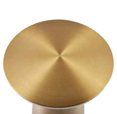 Stolik kawowy TOTEM złoty mosiądz 60 cm Stolik kawowy TOTEM złoty mosiądz 60 cm