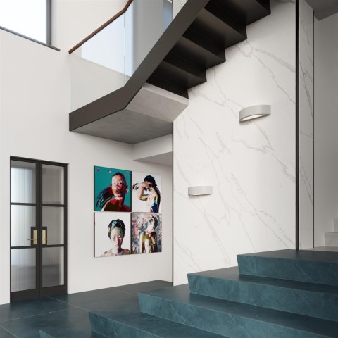 Kinkiet ceramiczny ATENA szary Kinkiet ceramiczny ATENA szary
