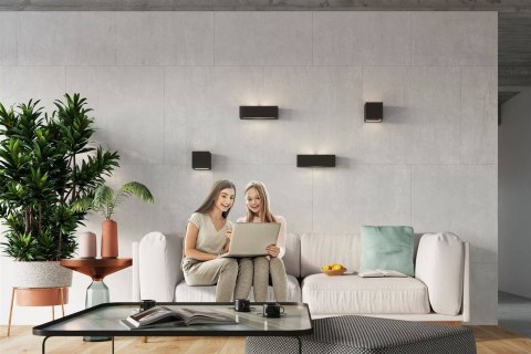 Kinkiet ceramiczny LEO czarny Kinkiet ceramiczny LEO czarny