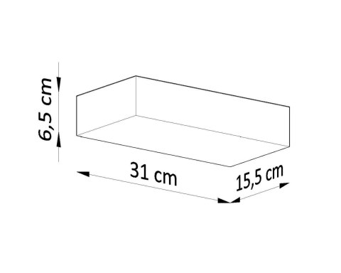 Kinkiet ceramiczny TAUGAN Kinkiet ceramiczny TAUGAN