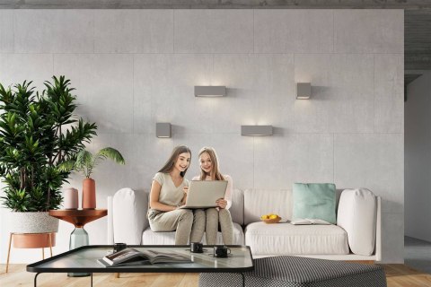 Kinkiet ceramiczny VEGA szary Kinkiet ceramiczny VEGA szary
