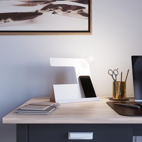 Lampa biurkowa INCLINE biała Lampa biurkowa INCLINE biała