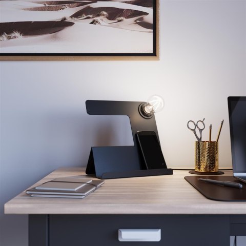 Lampa biurkowa INCLINE czarna Lampa biurkowa INCLINE czarna