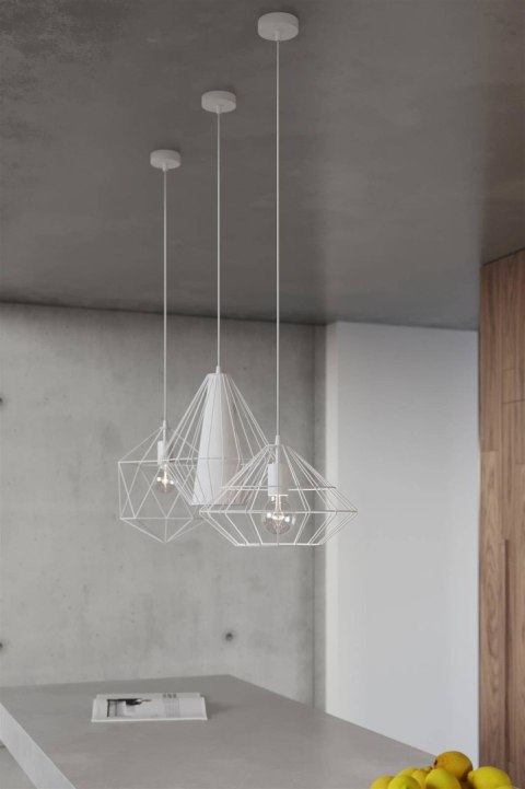 Lampa wisząca DEMI biała Lampa wisząca DEMI biała